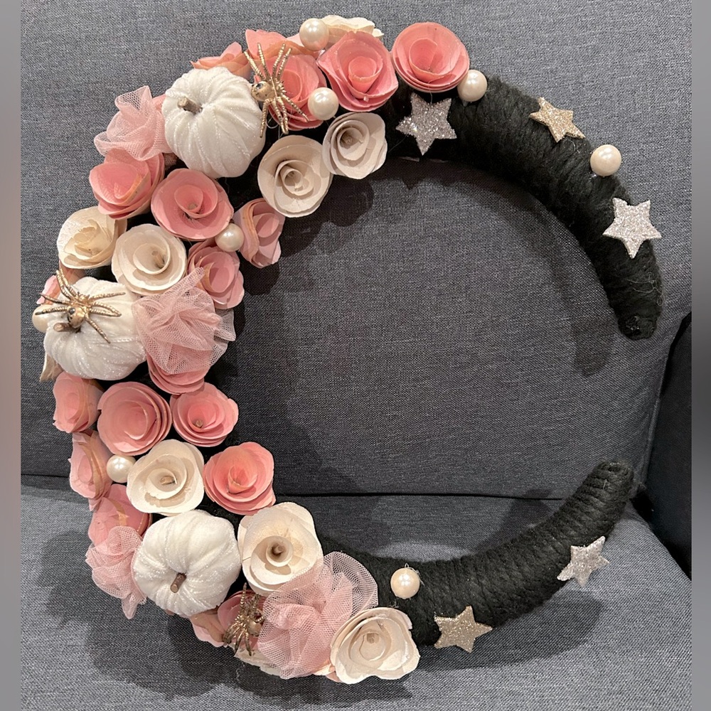 NWT Eerie Charm Charming Crescent Moon Door Hanger